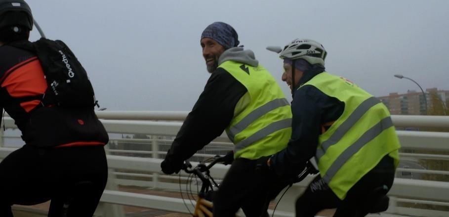 Image from the film El último vuelo del tándem